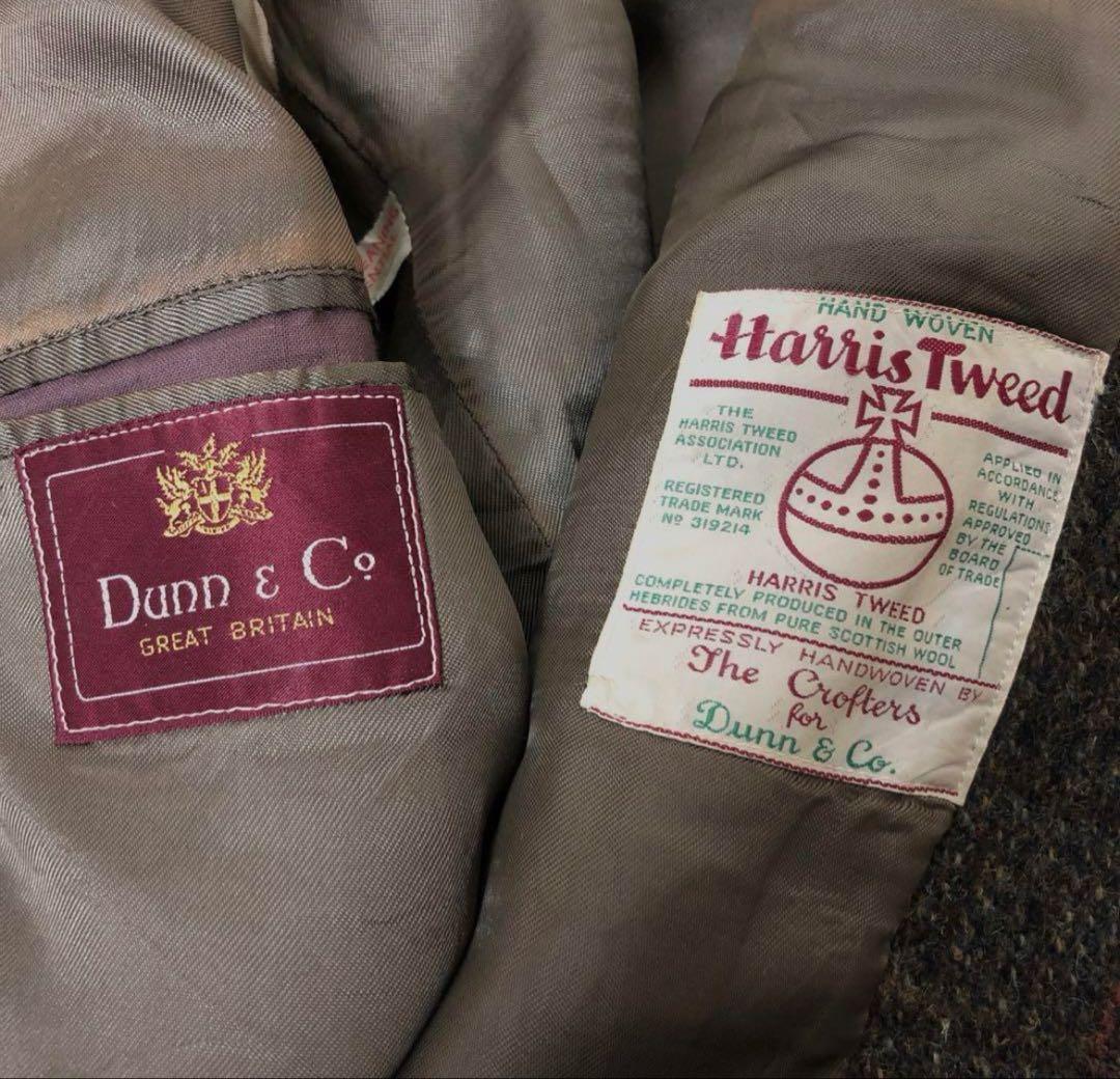 ジャケット・アウター 60s Vintage HarrisTweed Dunn&Co