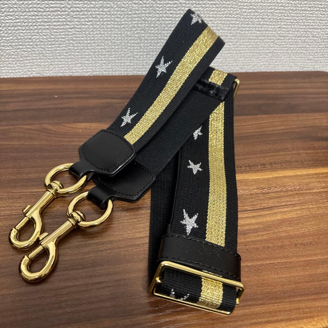 Marc Jacobs マークジェイコブスクラシック カメラバッグ星柄ストラップ