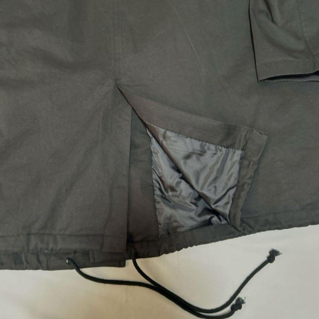 gibous ギボス　モッズコート　Ｌサイズ 黒　ブラック