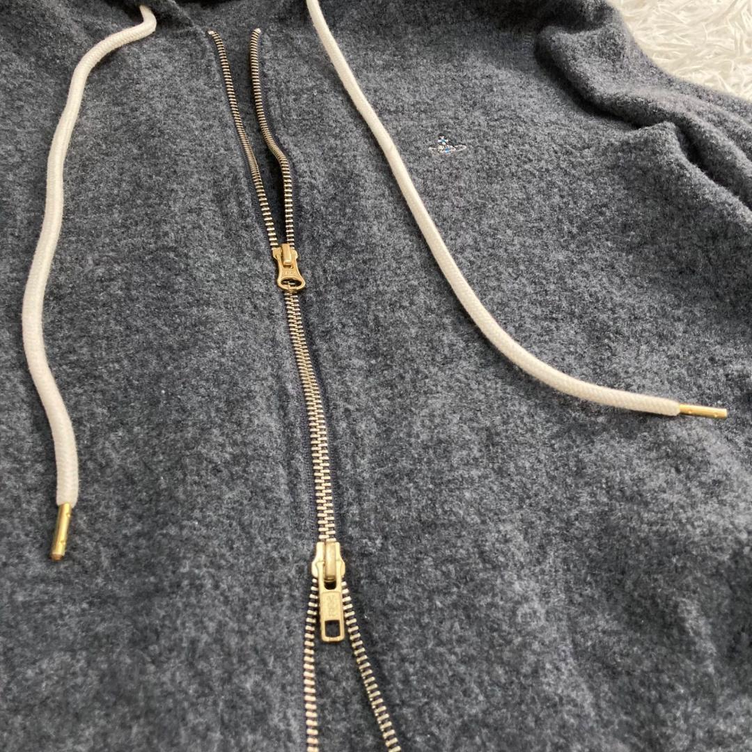 15892✨ヴィヴィアンウエストウッド 魔女フード パーカー/46/ウール