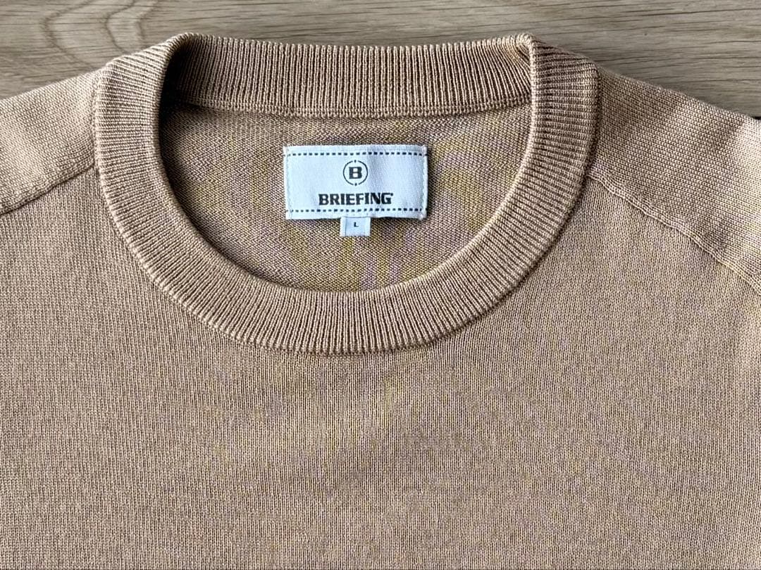 BRIEFING ブリーフィング レディースニット 薄手 Lサイズ