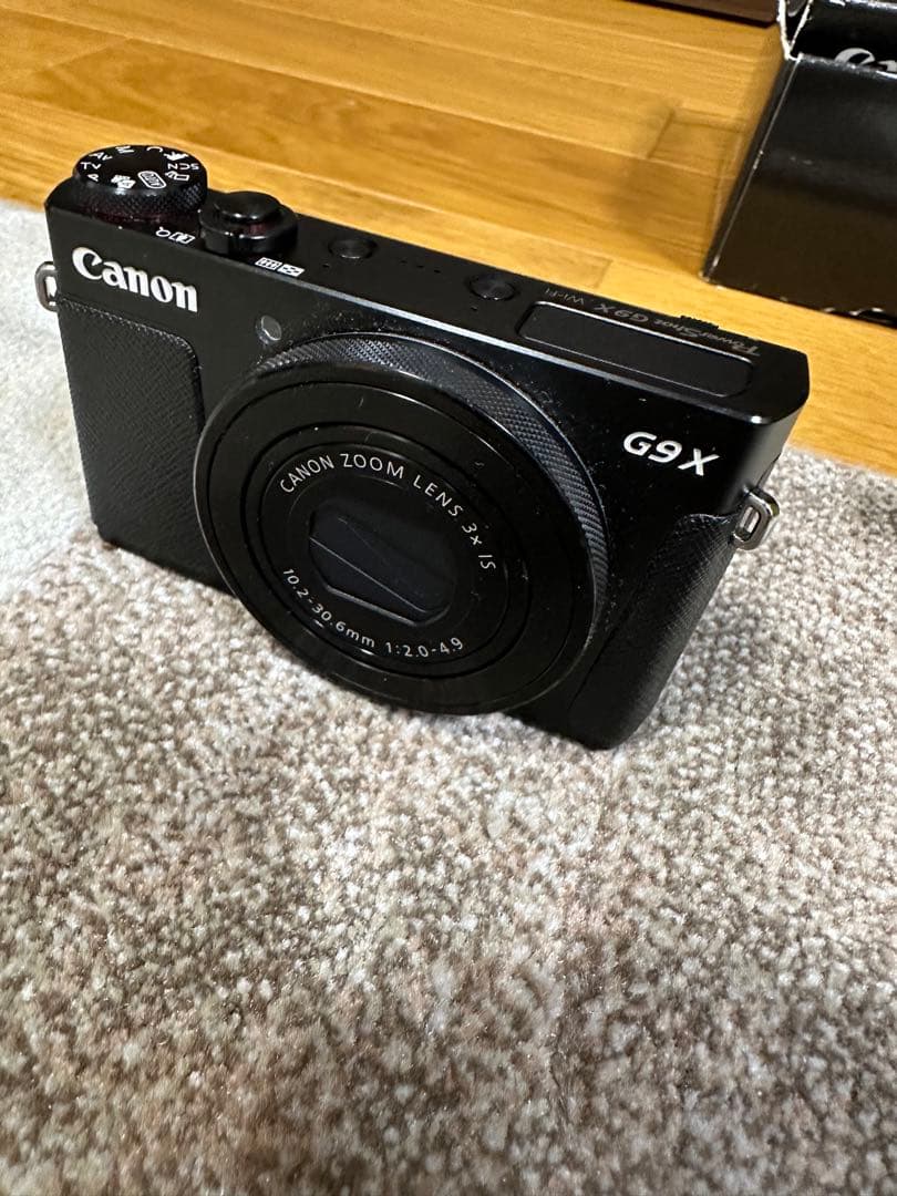 Canon PowerShot G9 X 本体　動作確認済み