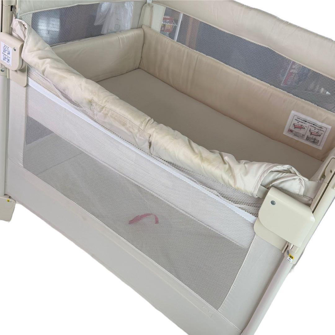 アップリカ　ココネルエアー　ベビーベッド　ホワイト　66046