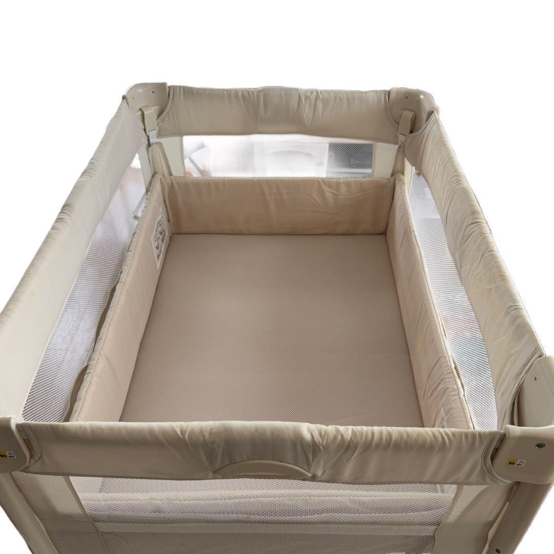 アップリカ　ココネルエアー　ベビーベッド　ホワイト　66046