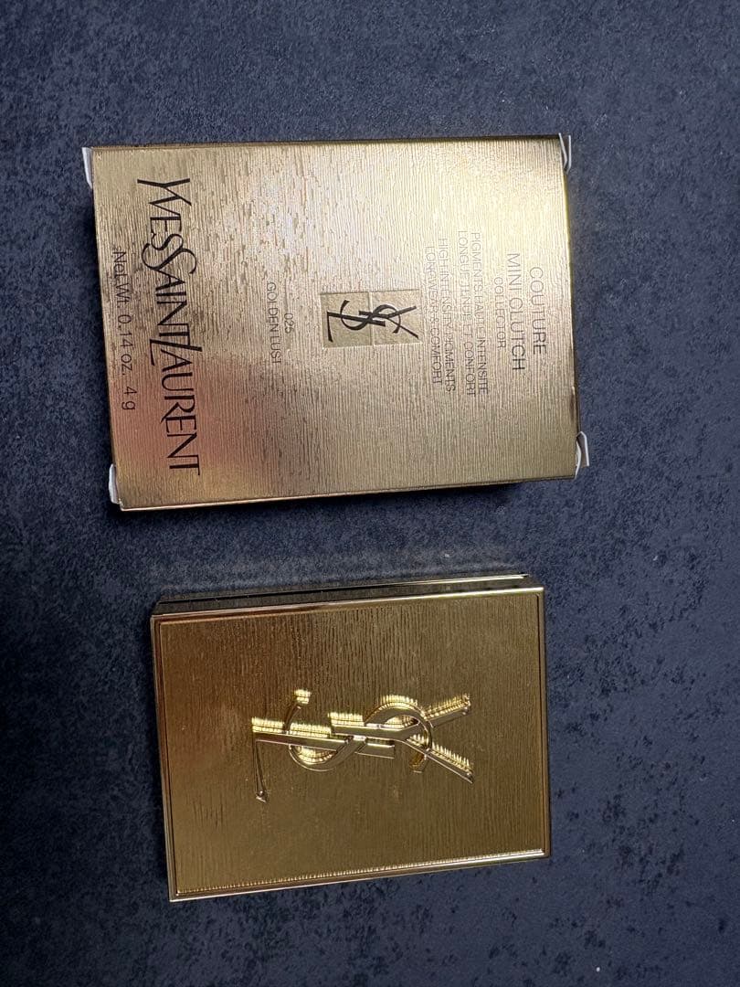 YSL クチュールミニクラッチ アイシャドウパレット ゴールデンラスト　025