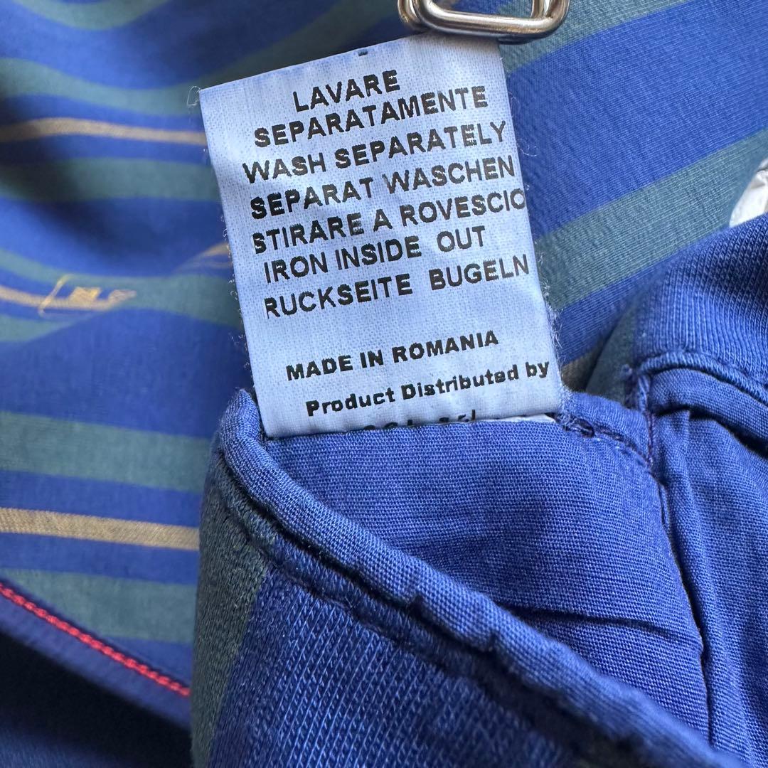 トム様用　チルコロ　CIRCOLO ジャケット　コットン　ストライプ　ブルー