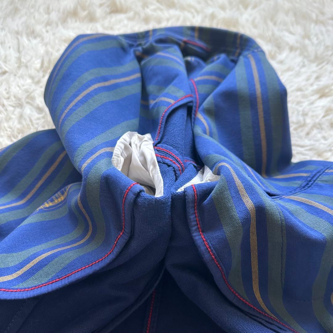 トム様用　チルコロ　CIRCOLO ジャケット　コットン　ストライプ　ブルー