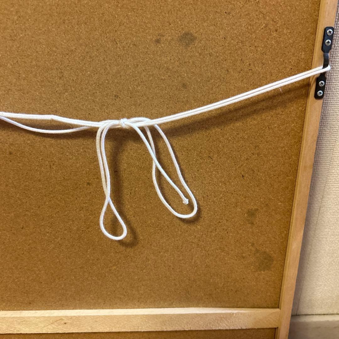 風景版画 黒いフレーム付き