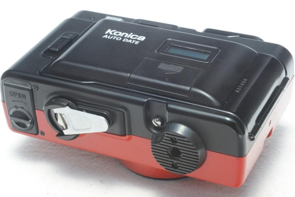 Konica EFJ AUTO DATE オートデート 赤 Red レッド 美品