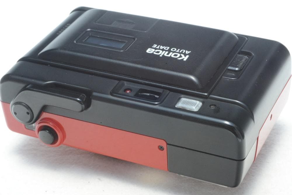 Konica EFJ AUTO DATE オートデート 赤 Red レッド 美品