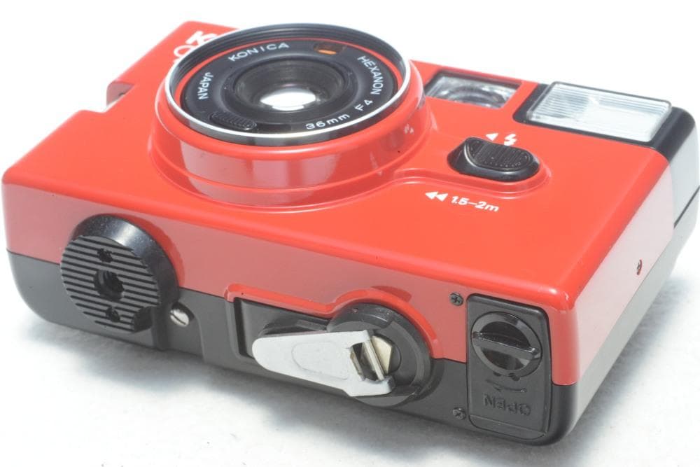 Konica EFJ AUTO DATE オートデート 赤 Red レッド 美品