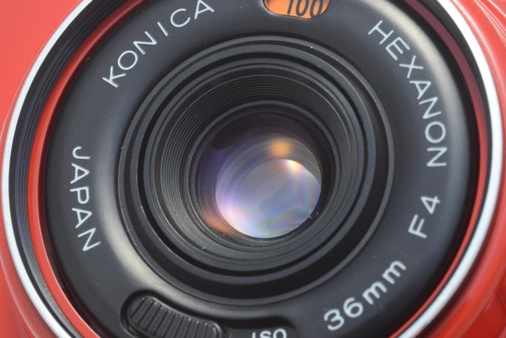 Konica EFJ AUTO DATE オートデート 赤 Red レッド 美品