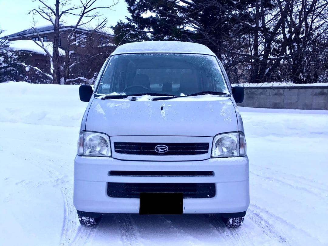 希少！禁煙・本州車！ハイゼットカーゴデラックス4WD MT車 走行7.3万km