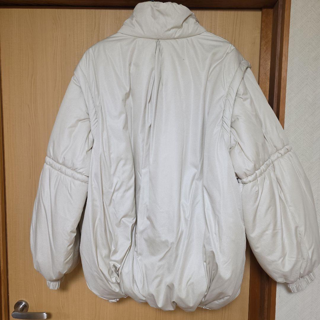 AMERI アメリ 2WAY WAVE STITCH PADDED JACKET