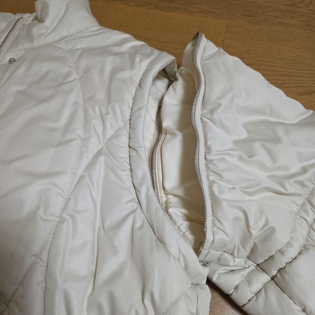 AMERI アメリ 2WAY WAVE STITCH PADDED JACKET