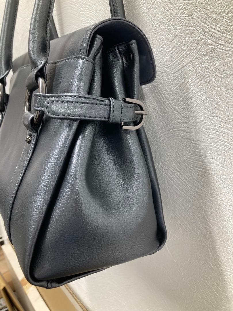 濱野皮革工藝　レザー ハンドバッグ