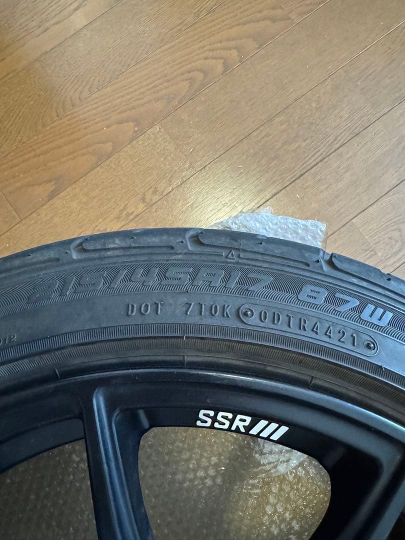 @*様 【傷多め】SSR GTX01 17インチ9j+38 8j+45 5-11