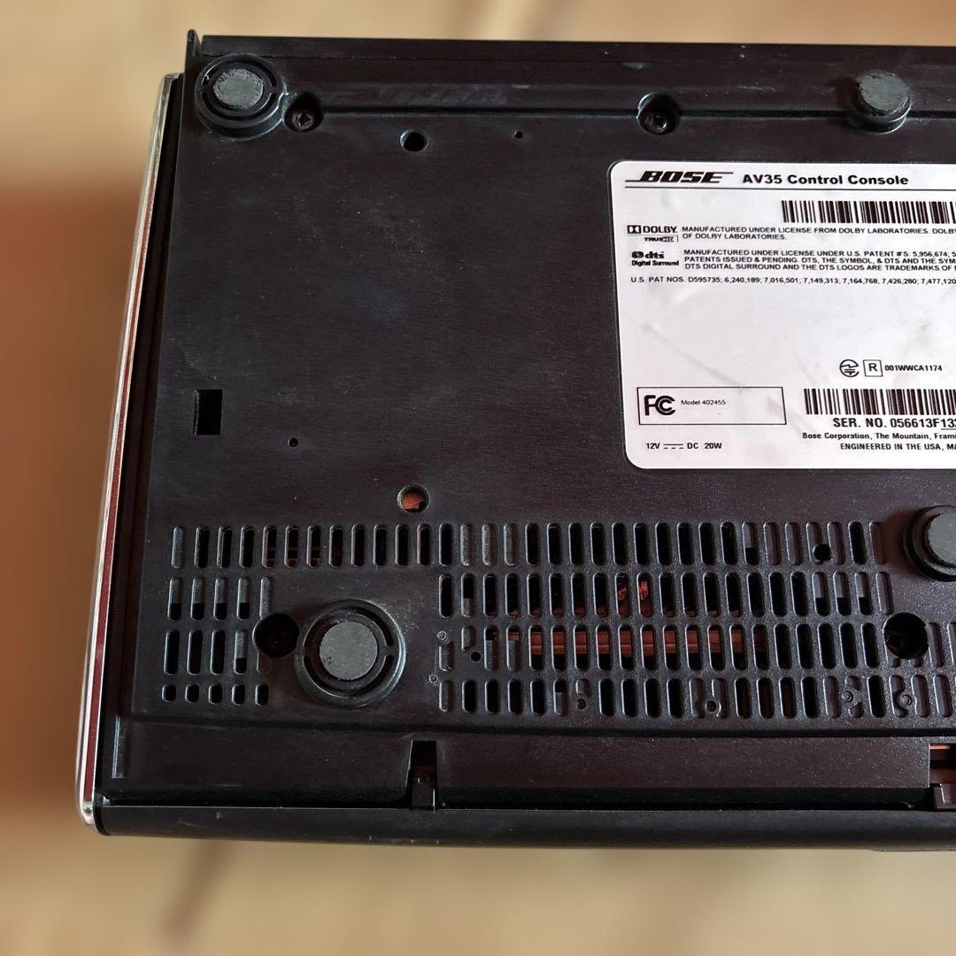 BOSE AV35 control Console本体、リモコンのみ【ジャンク】