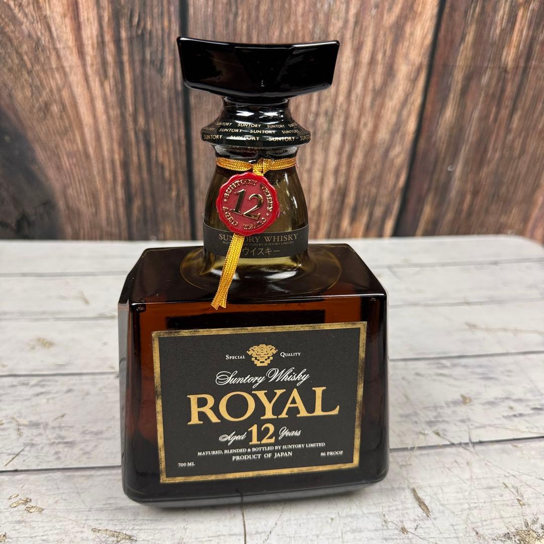 未開栓 サントリー ウイスキー ローヤル 12年 ブランデー 2本まとめ