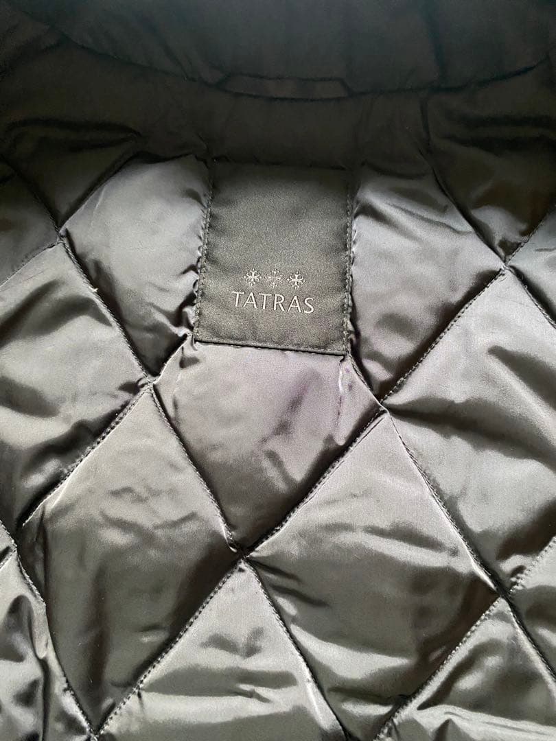 TATRAS ブラック キルティングジャケット