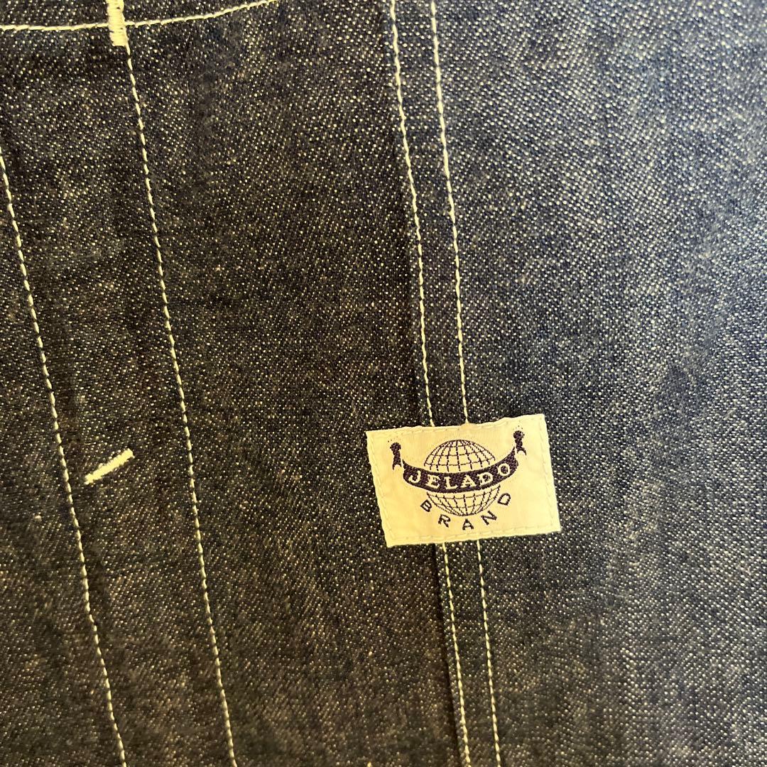 JELADO ダークデニム オーバーオール