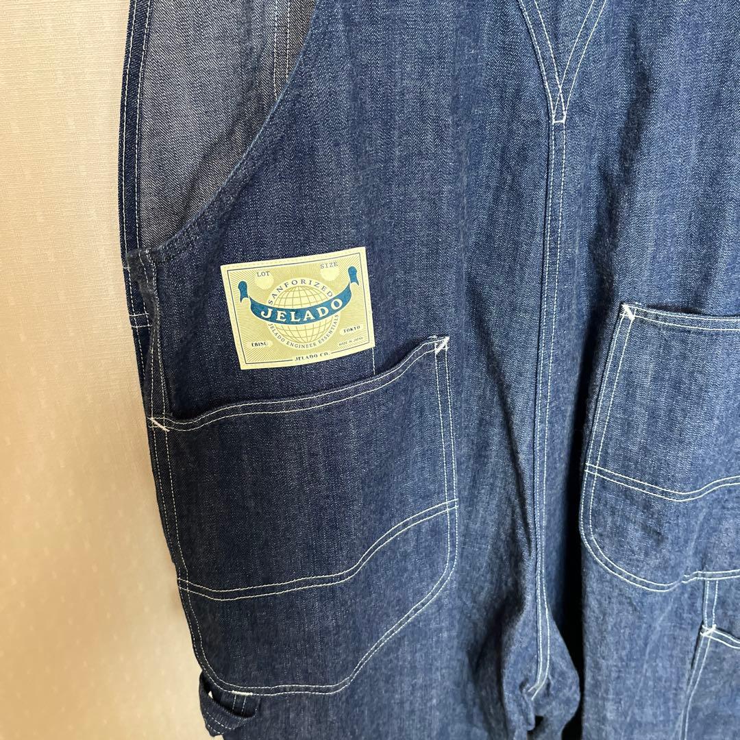 JELADO ダークデニム オーバーオール