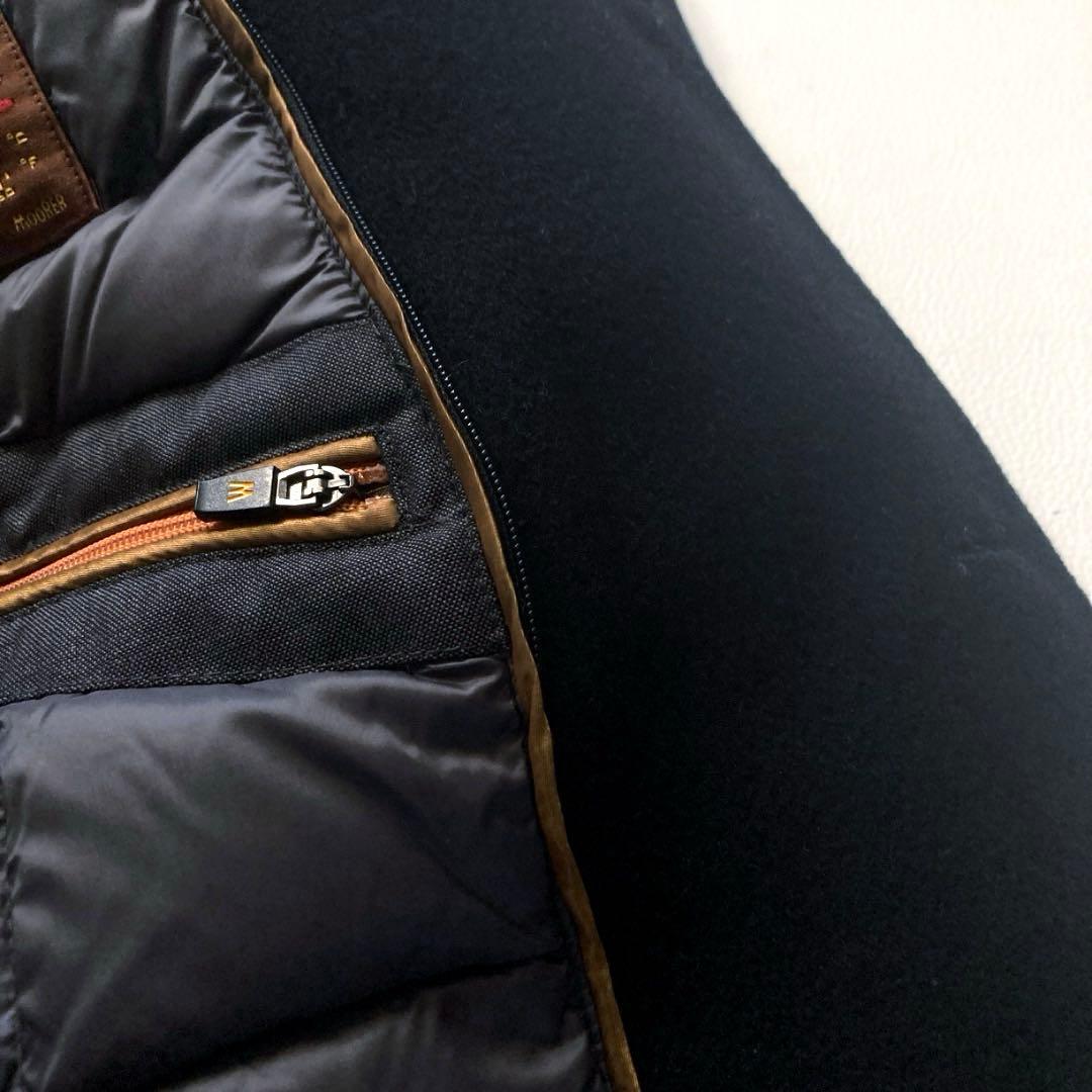 【美品】MOORER DUCALE-LE ウールカシミヤ ダウンチェスターコート