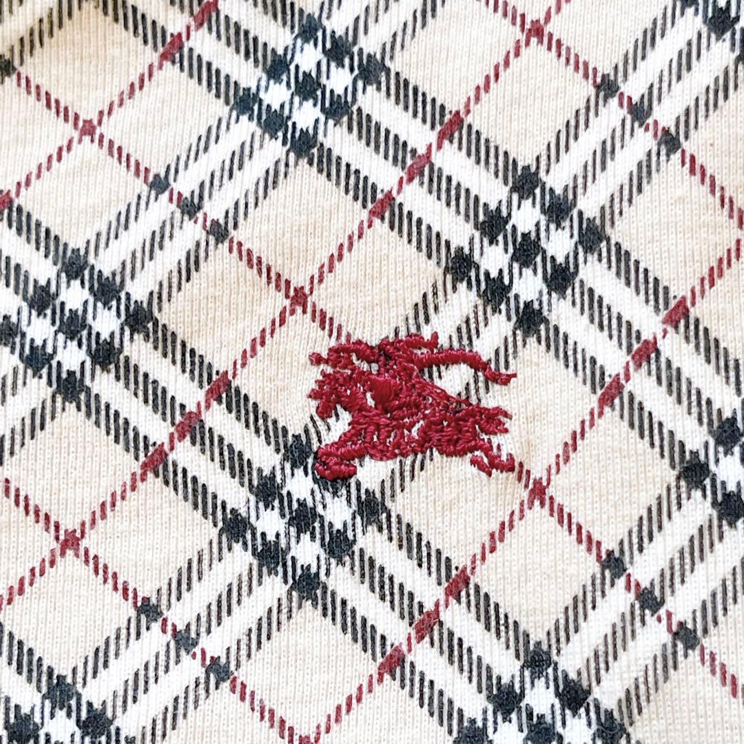 美品★BURBERRY BLUE LABEL バックリボンタンクトップ　チェック