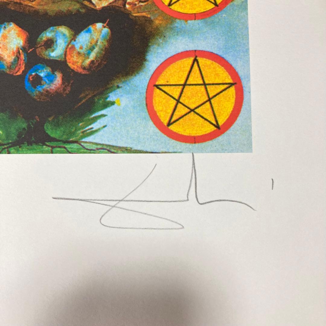 【真作保証】サルバドール・ダリ リトグラフ 直筆サイン エンボス印有り 版画