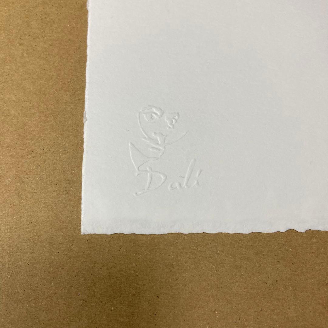 【真作保証】サルバドール・ダリ リトグラフ 直筆サイン エンボス印有り 版画