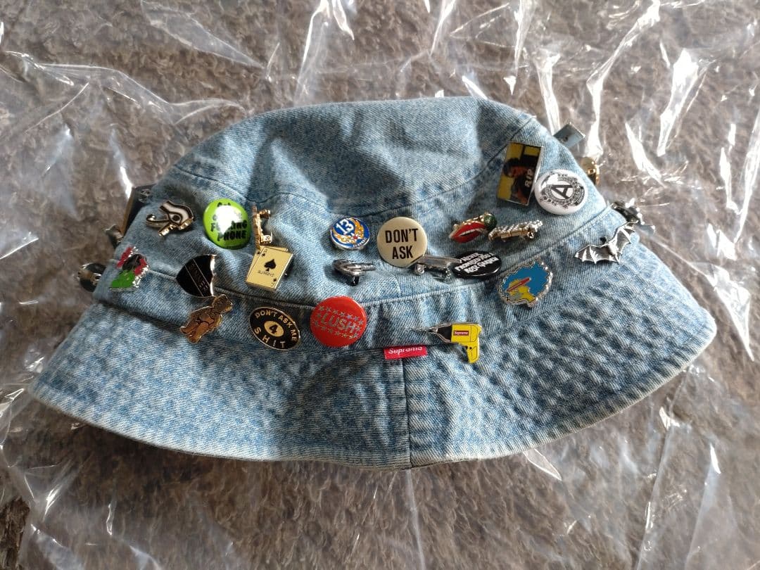 帽子 Supreme Pins Crusher \"Denim\"