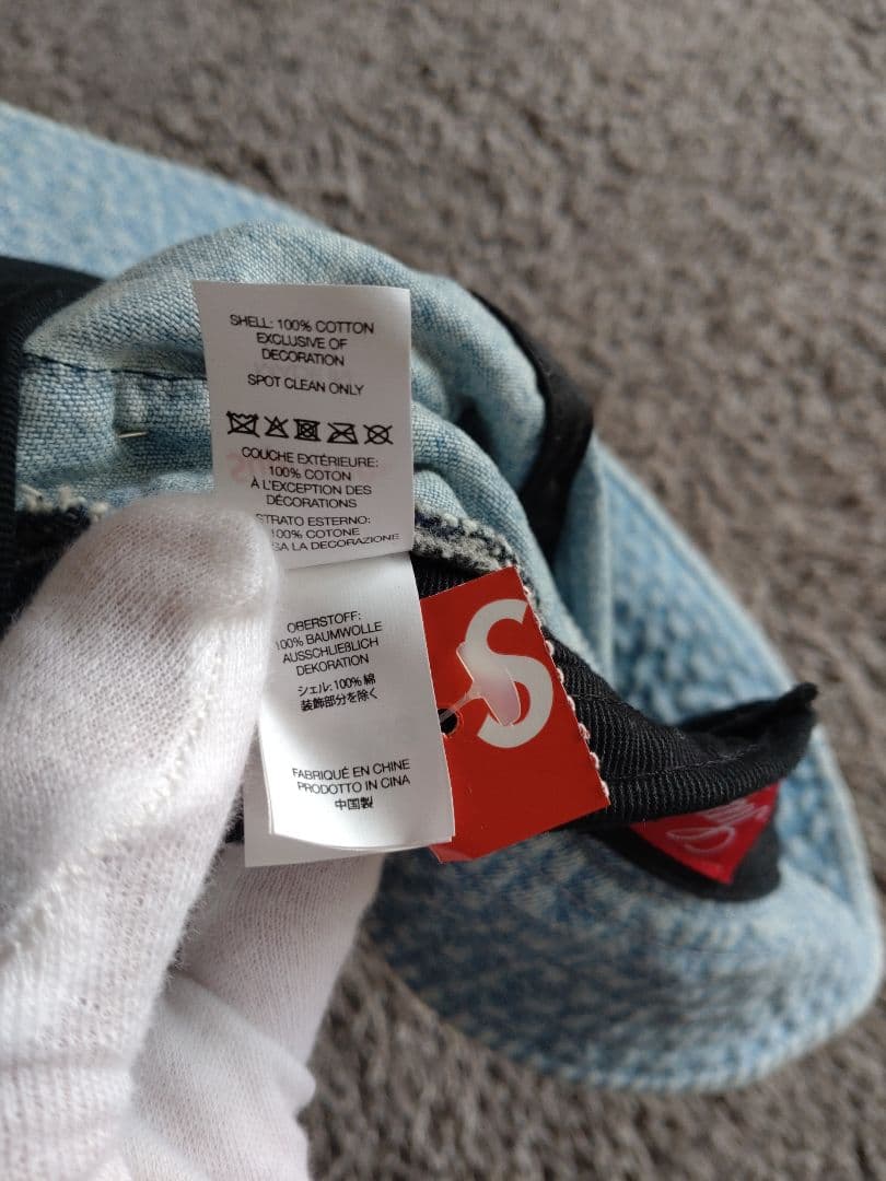 帽子 Supreme Pins Crusher \"Denim\"