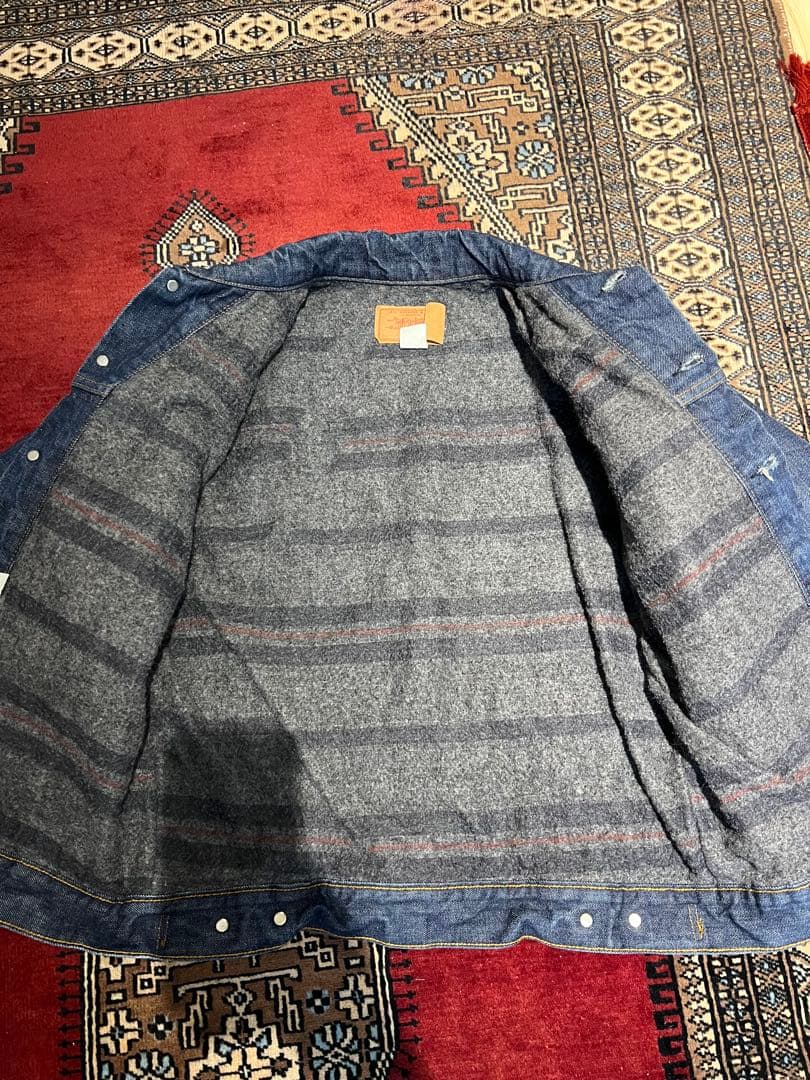 極美品 70’s Levi's 70505-0317 ブランケット付 USA製
