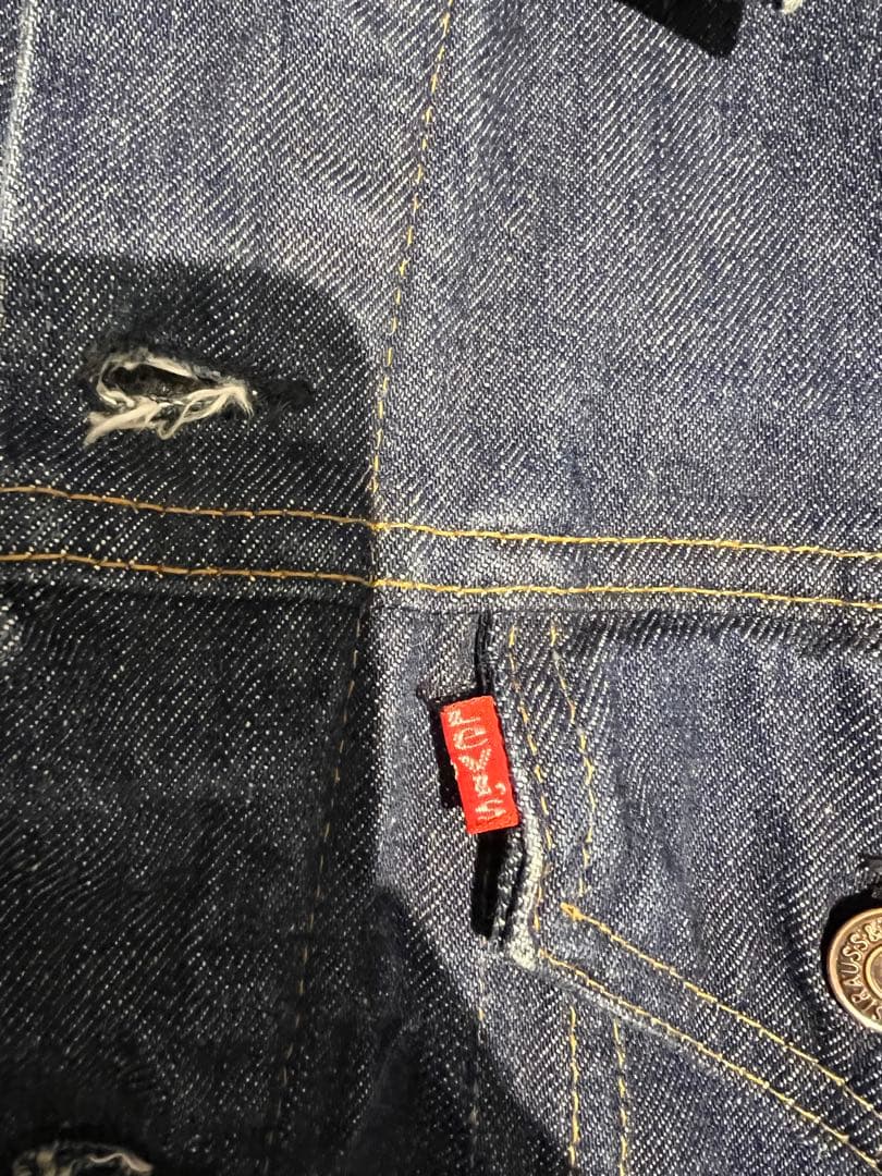 極美品 70’s Levi's 70505-0317 ブランケット付 USA製