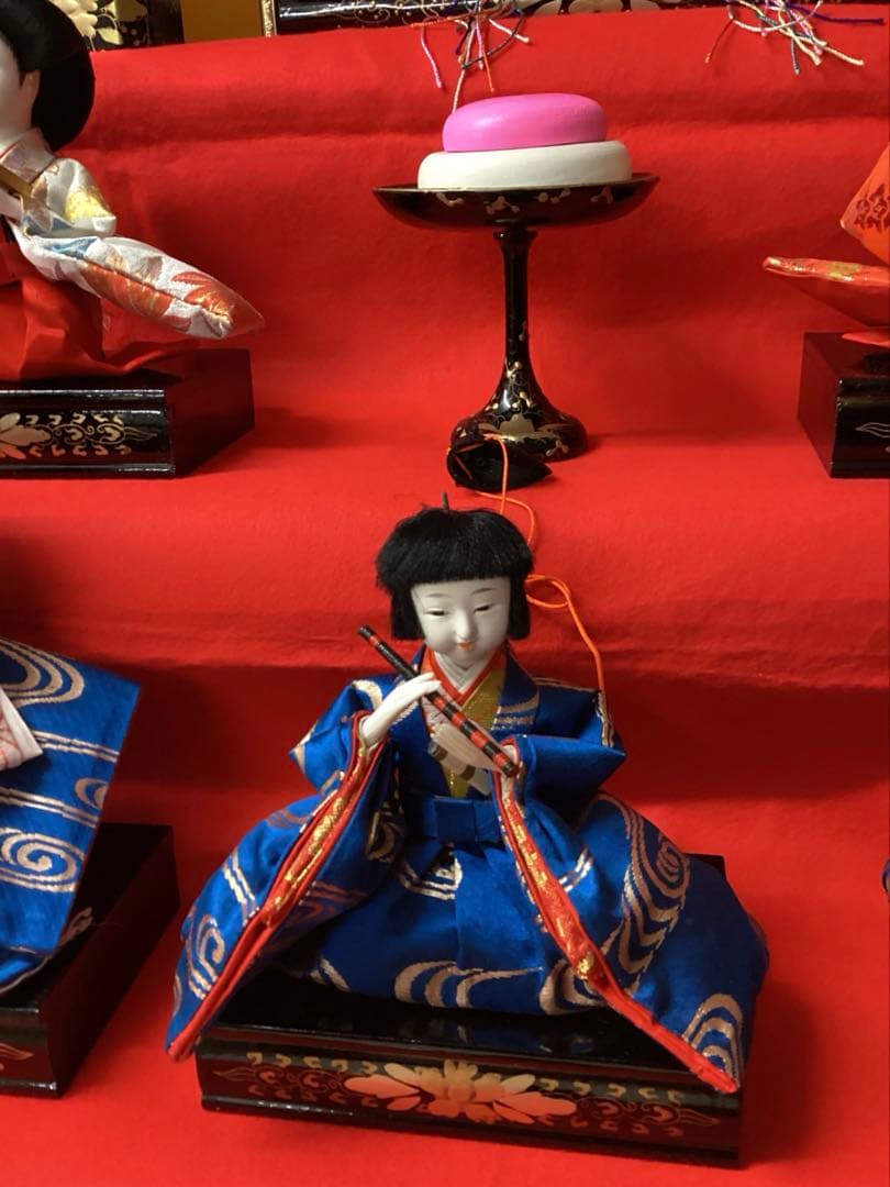 雛人形　七段飾り　熊野　寿繁作　105巾
