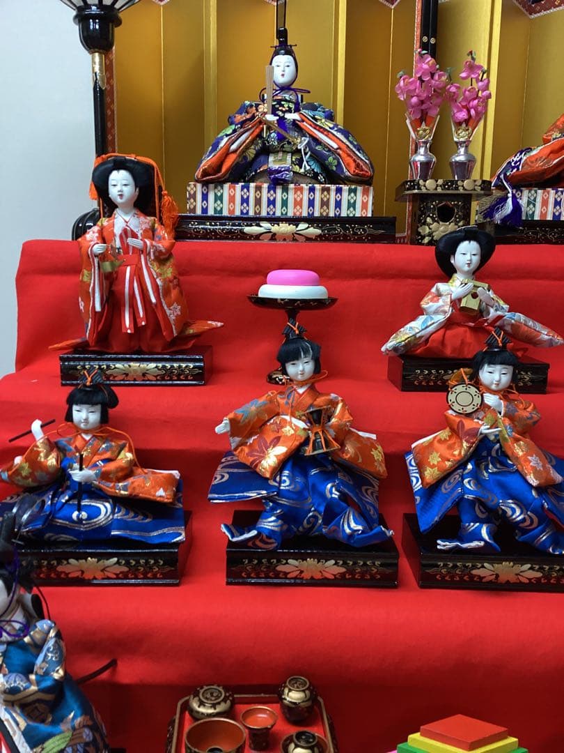 雛人形　七段飾り　熊野　寿繁作　105巾