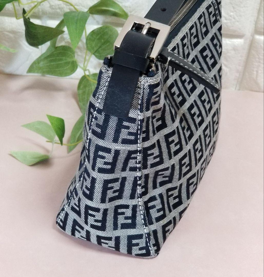 【美品】FENDI フェンディ アクセサリー ポーチ ズッキーノ ※鑑定済み