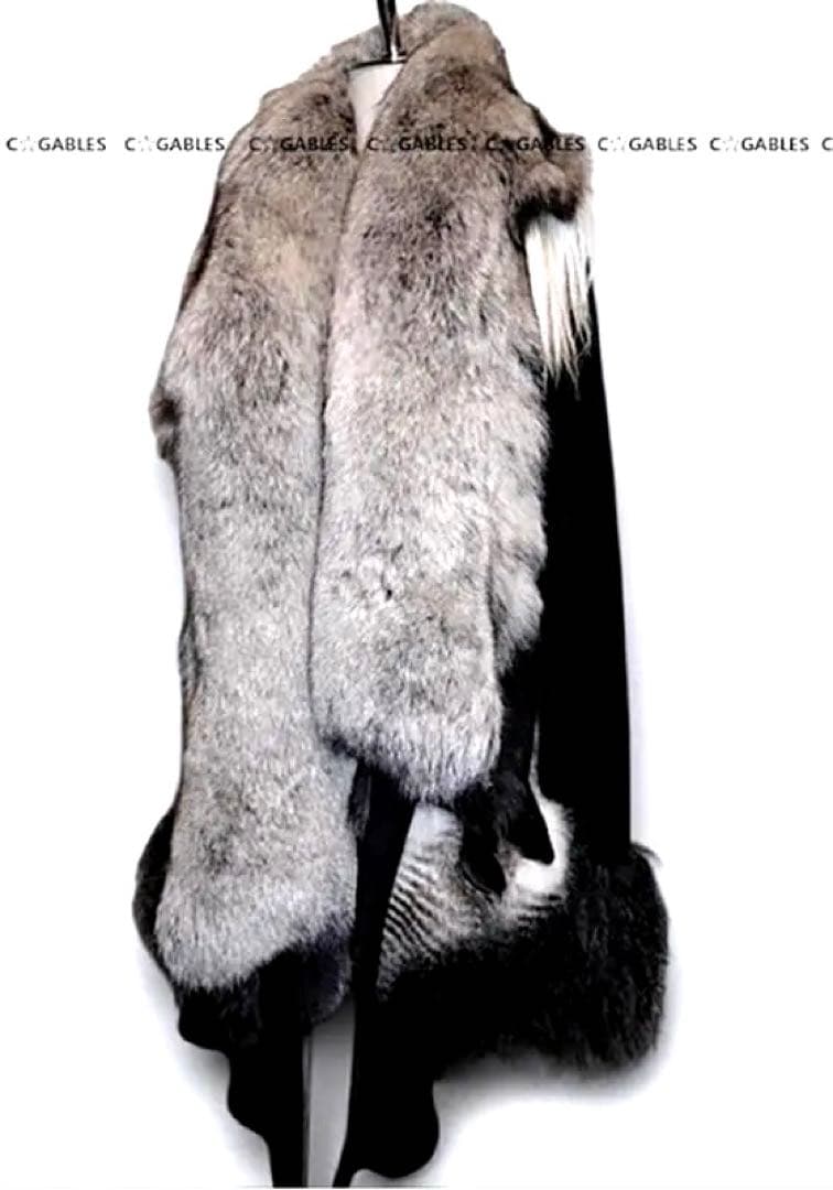 ★新品★激レア★IFSIXWASNINE アシンメトリーフォックスファー コート