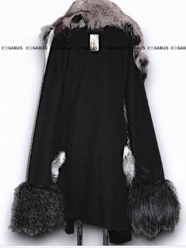 ★新品★激レア★IFSIXWASNINE アシンメトリーフォックスファー コート