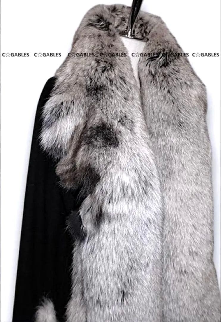 ★新品★激レア★IFSIXWASNINE アシンメトリーフォックスファー コート