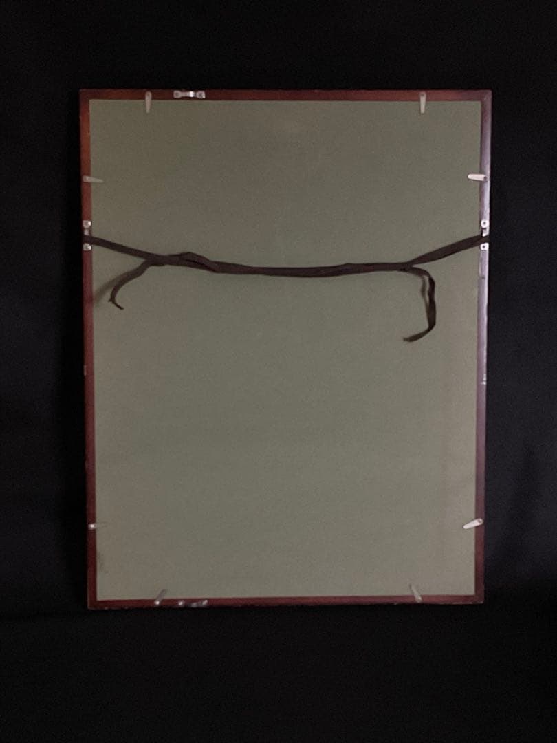 竹久夢二　木版画　曠野の娘　京都版画院大江戸版　大正浪漫　美人画