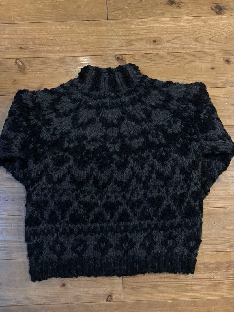 トップス OLDJOE NORDIC PATTERN HAND SWEATER