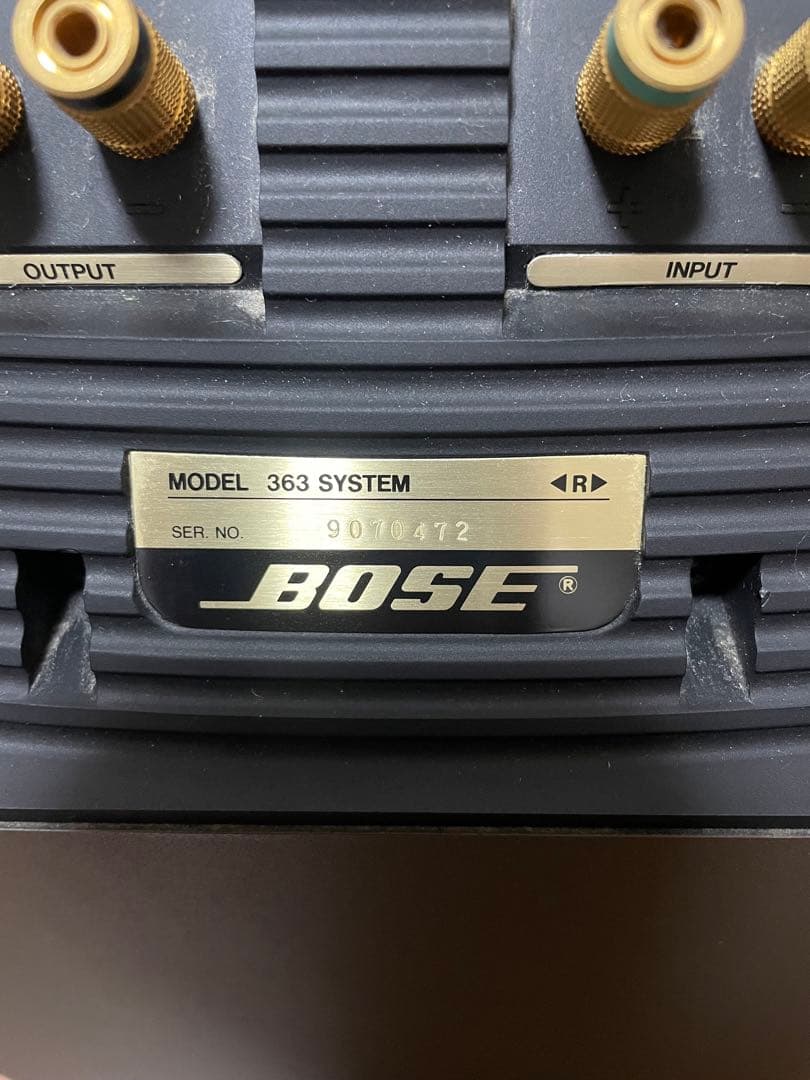 【スピーカー】BOSE 363　WestBorough 1台　R