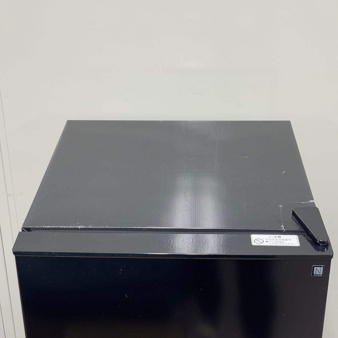 関東送料無料 設置対応 2022 ニトリ 2ドア 106L NTR-106BK