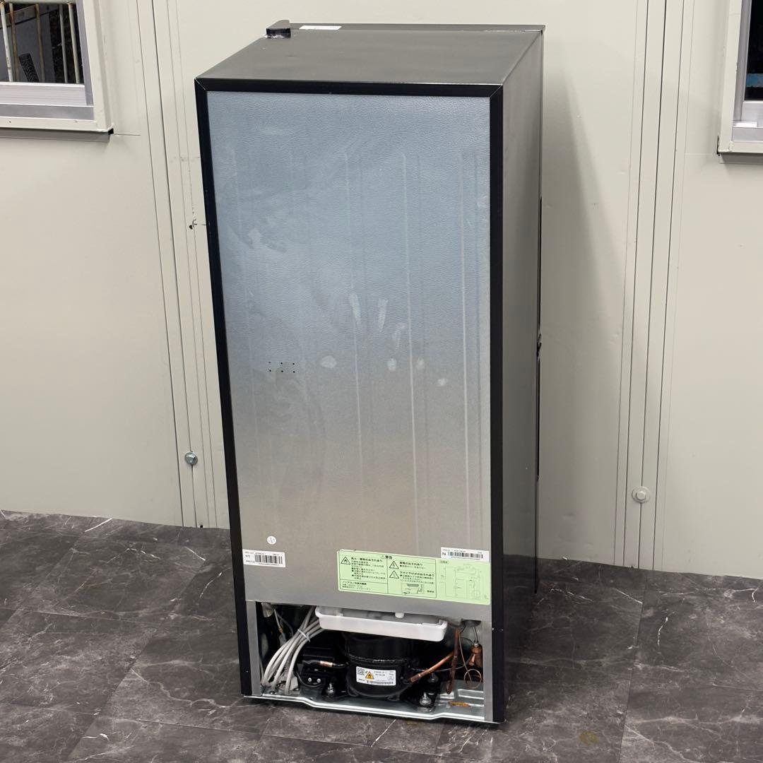 関東送料無料 設置対応 2022 ニトリ 2ドア 106L NTR-106BK