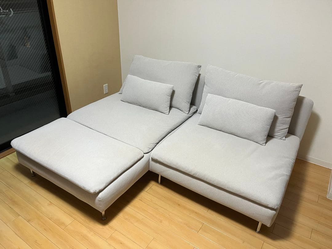 O*！様 ソファ 寝椅子付き ソーデルハムン IKEA