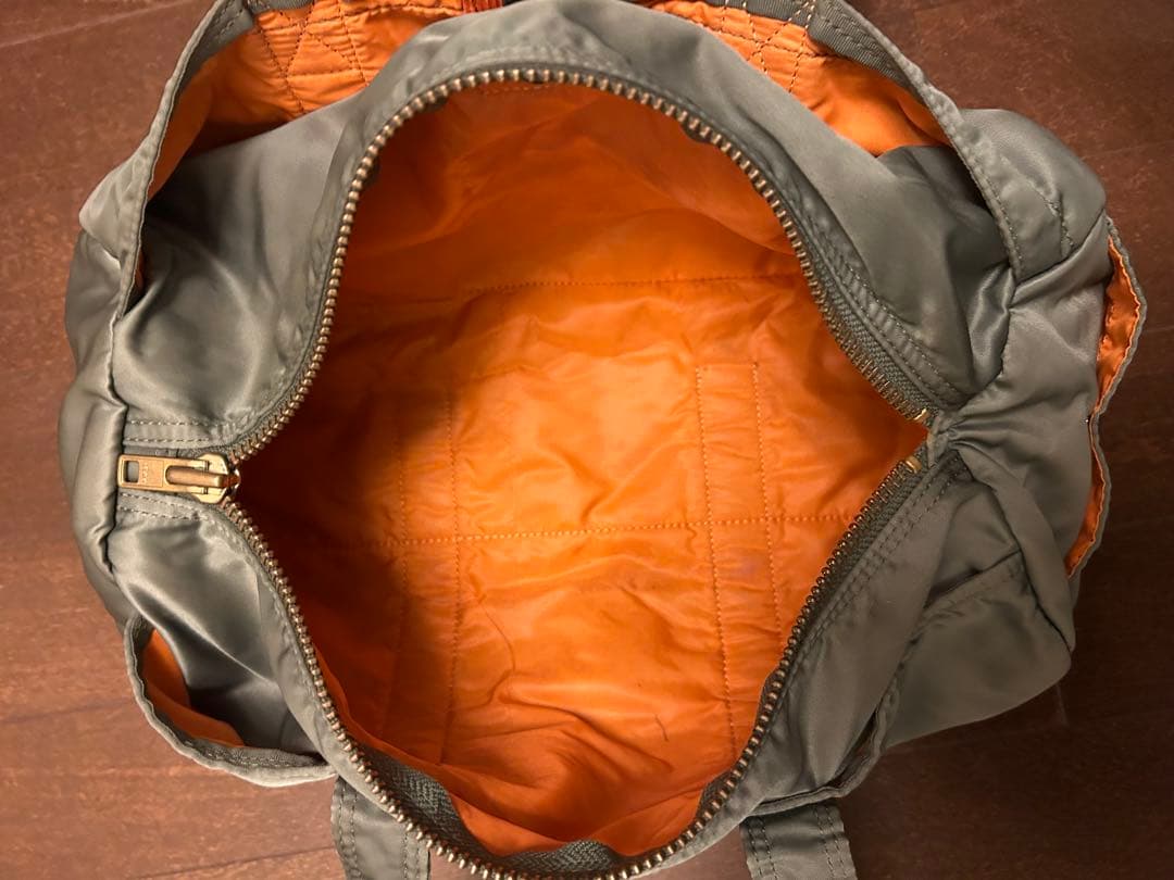 希少　POTER TANKER ミニボストンバッグ　オリーブ