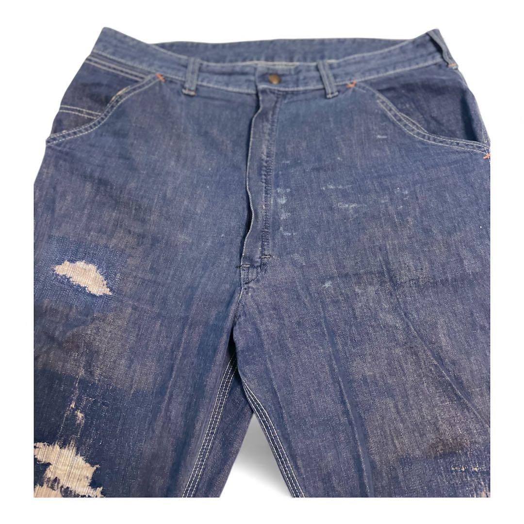 70s sears ペイターパンツ 襤褸 リペア 雰囲気抜群 ヴィンテージ