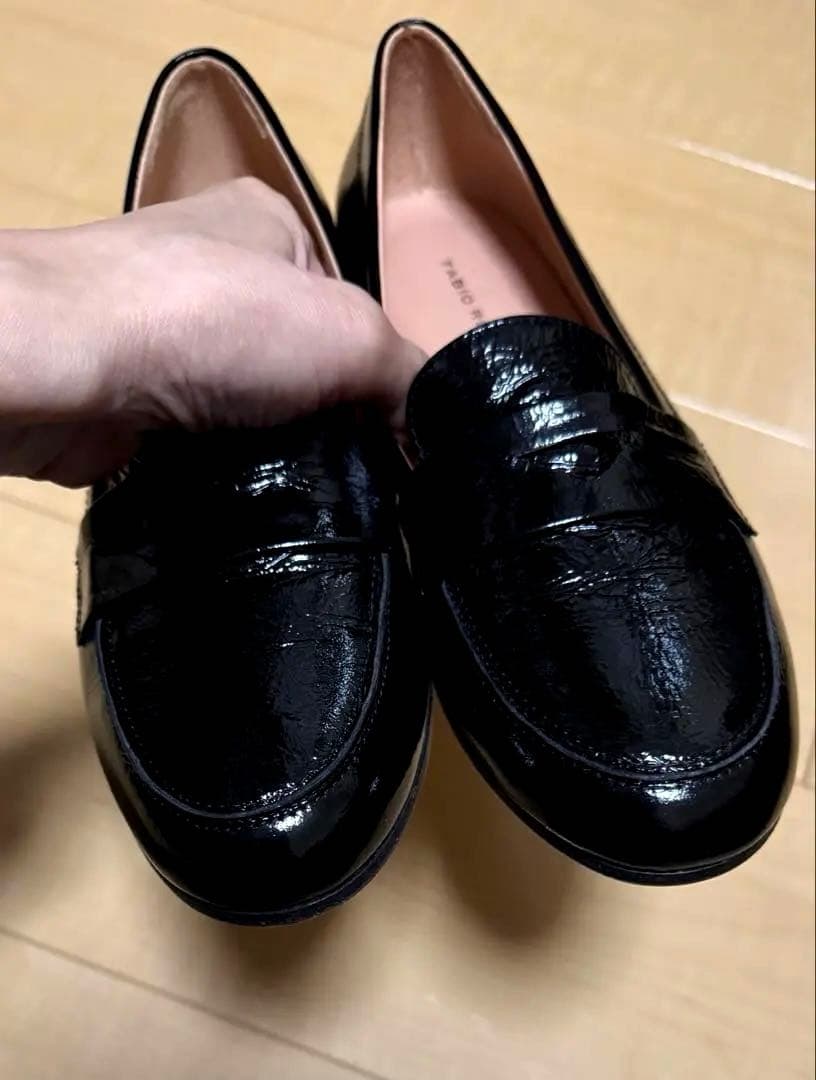 FABIO RUSCONI 美品ローファー36フラットシューズ