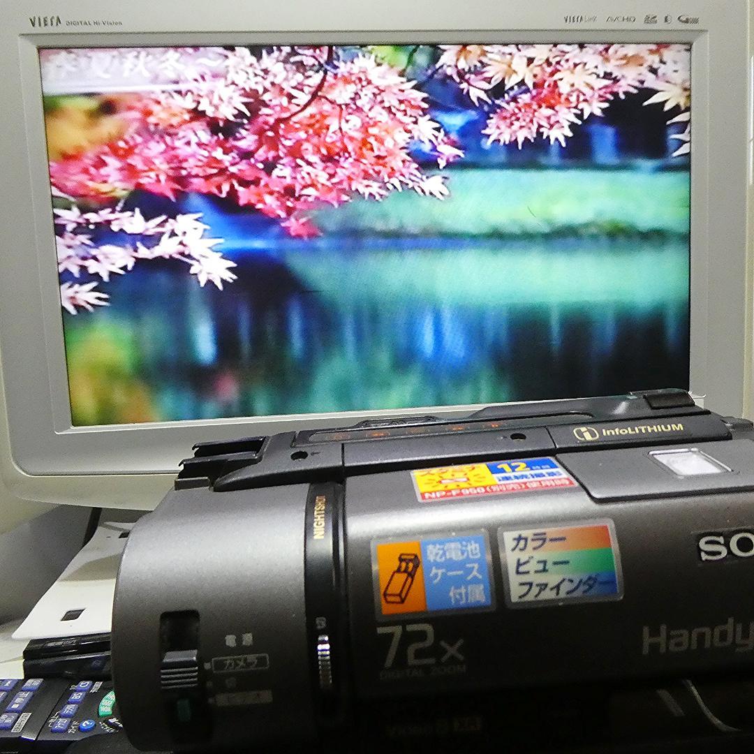 動作良好 ソニー CCD-TR280 Video8 8ミリビデオカメラ DVD化